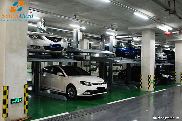 Hệ thống bãi đỗ xe thông minh theo dạng tầng tại Hà Nội